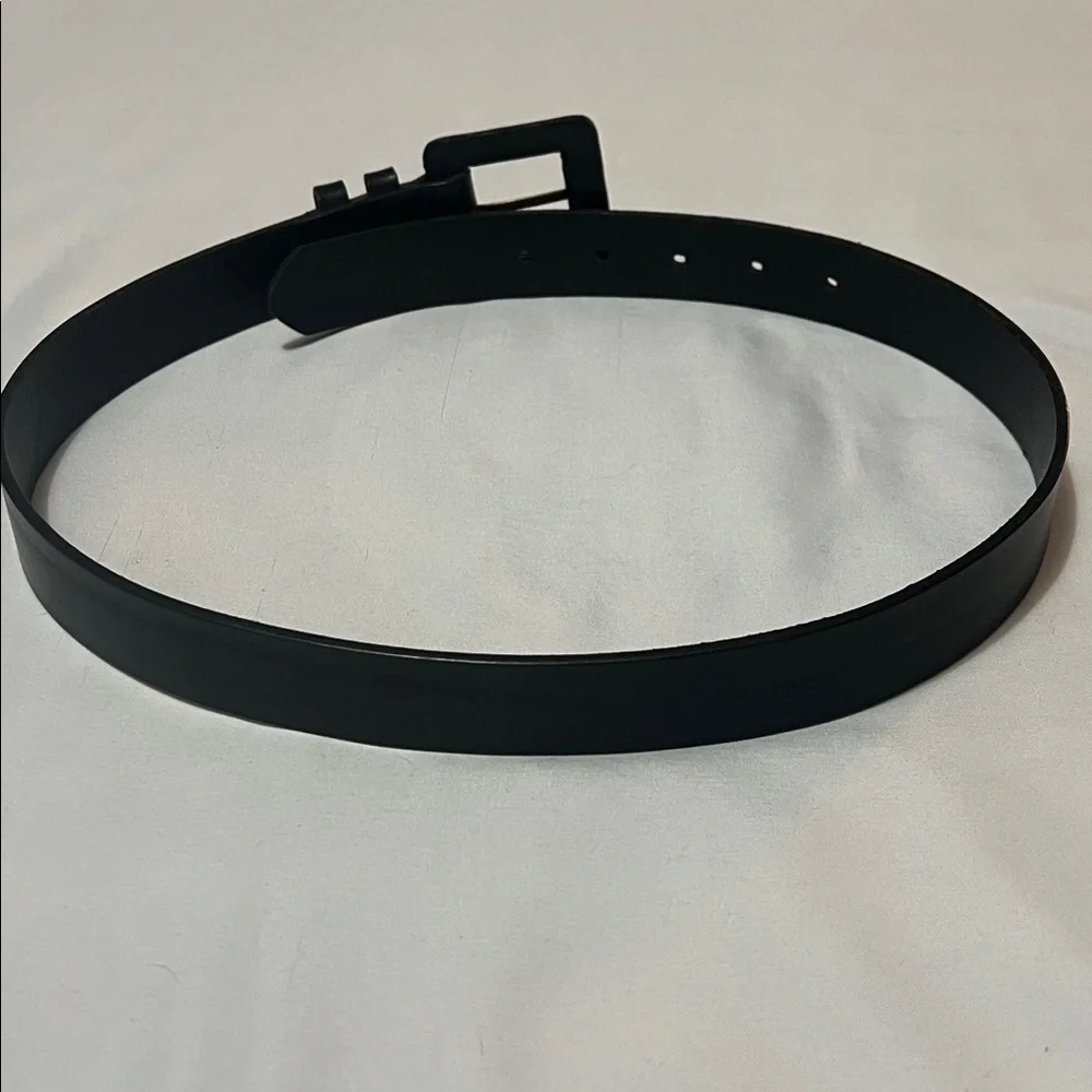 Amanda Smith Black Leather Belt